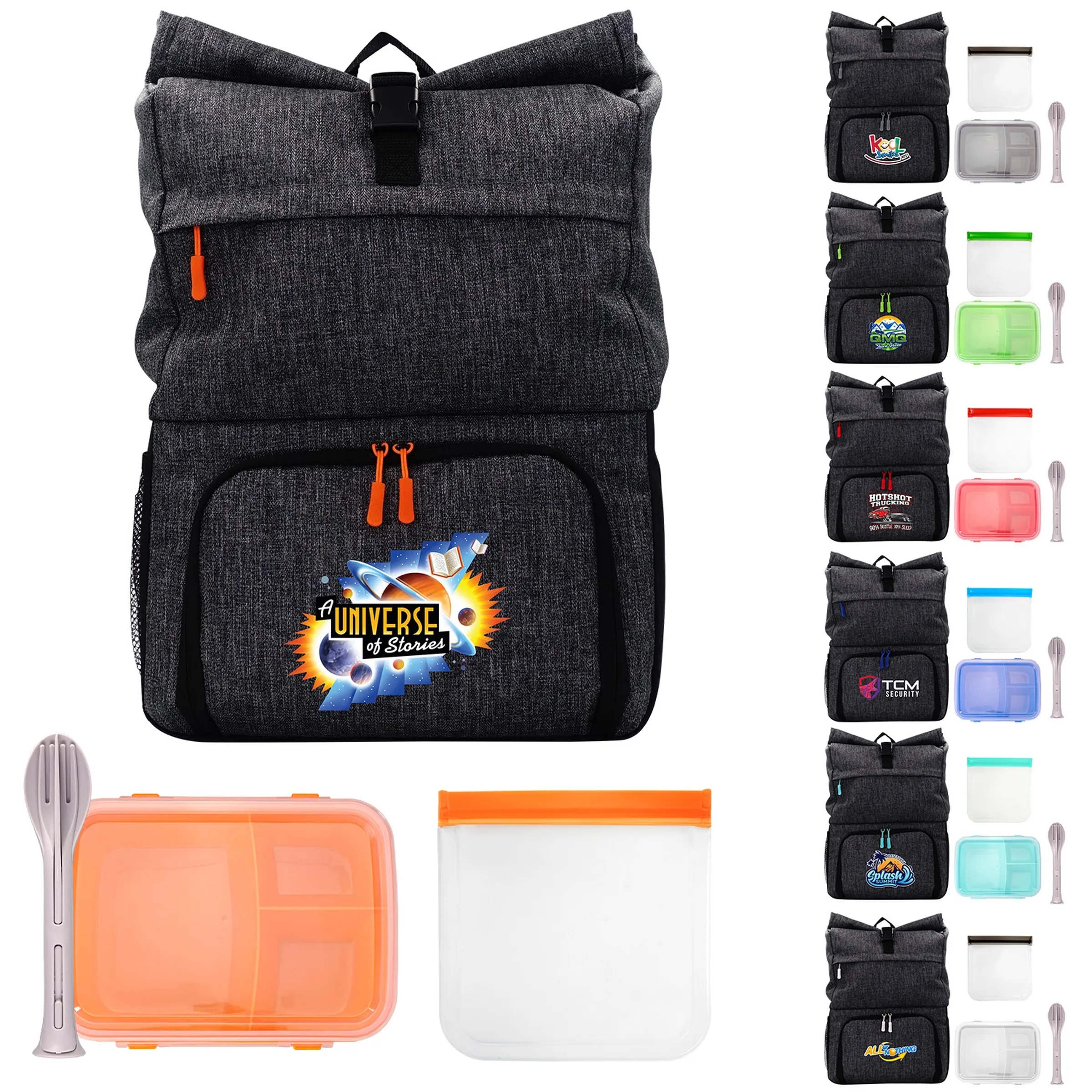 X Line Backpack Cooler Lunch To Go Combo Set