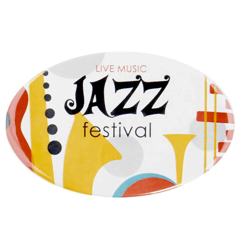 2.75 X 1.75 Inch Oval Magnet Buttons 2