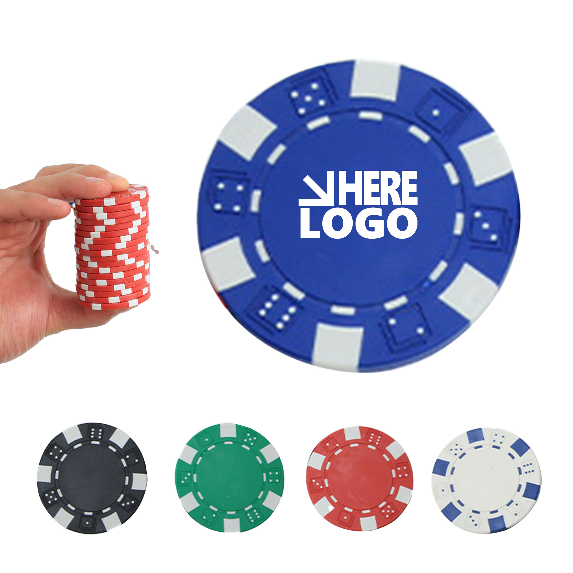 Poker Chip Coin ABS MOQ 100 2