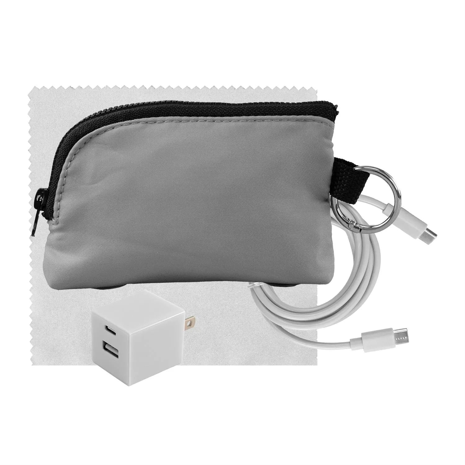 Zip Around A+C to C Cable, Wall & Cloth Set 6