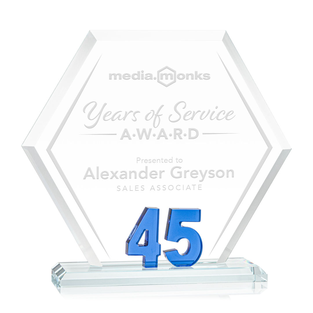 Riviera Anniversary Award No 45 - Blue