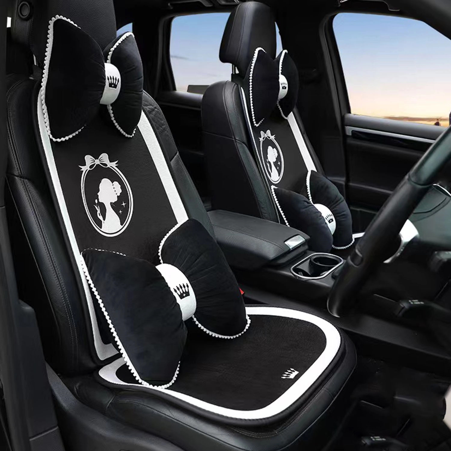 Winter Plush Warm Car Seat Cushion 7
