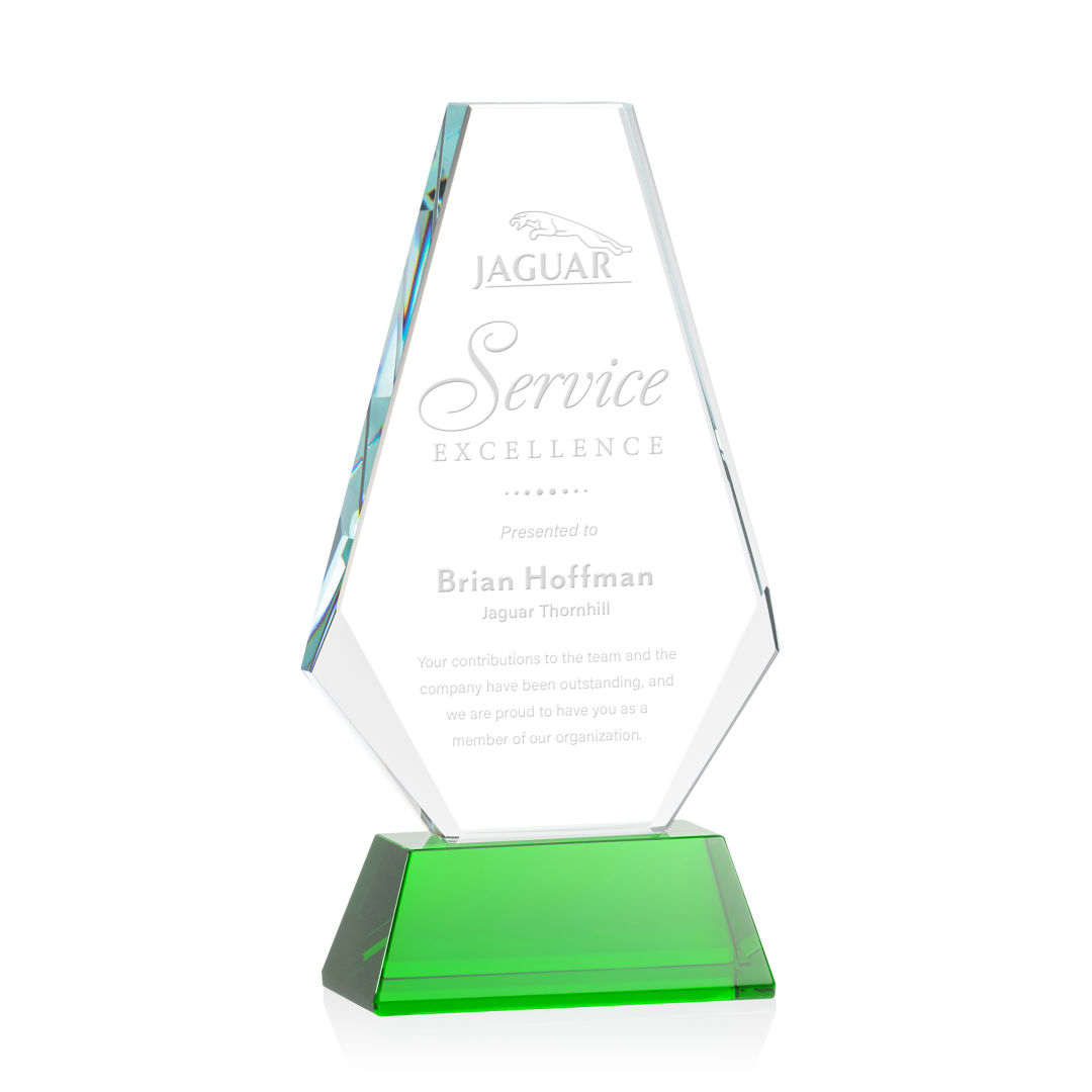 Kingsley Award on Newhaven Base - Green 5