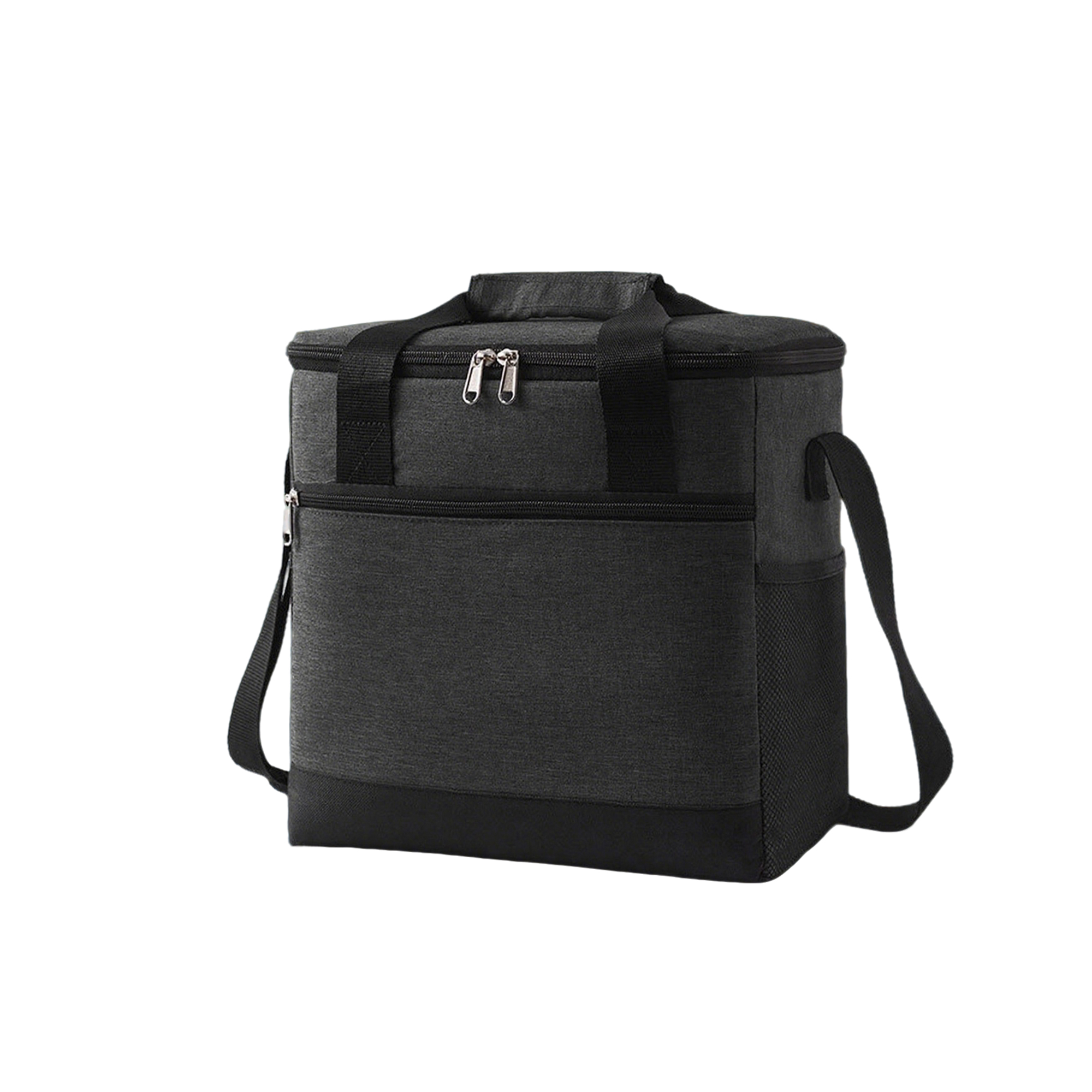 Insulated Lunch Tote 15 Liter With Shoulder Strap 11" x 7" x 11.8" 3