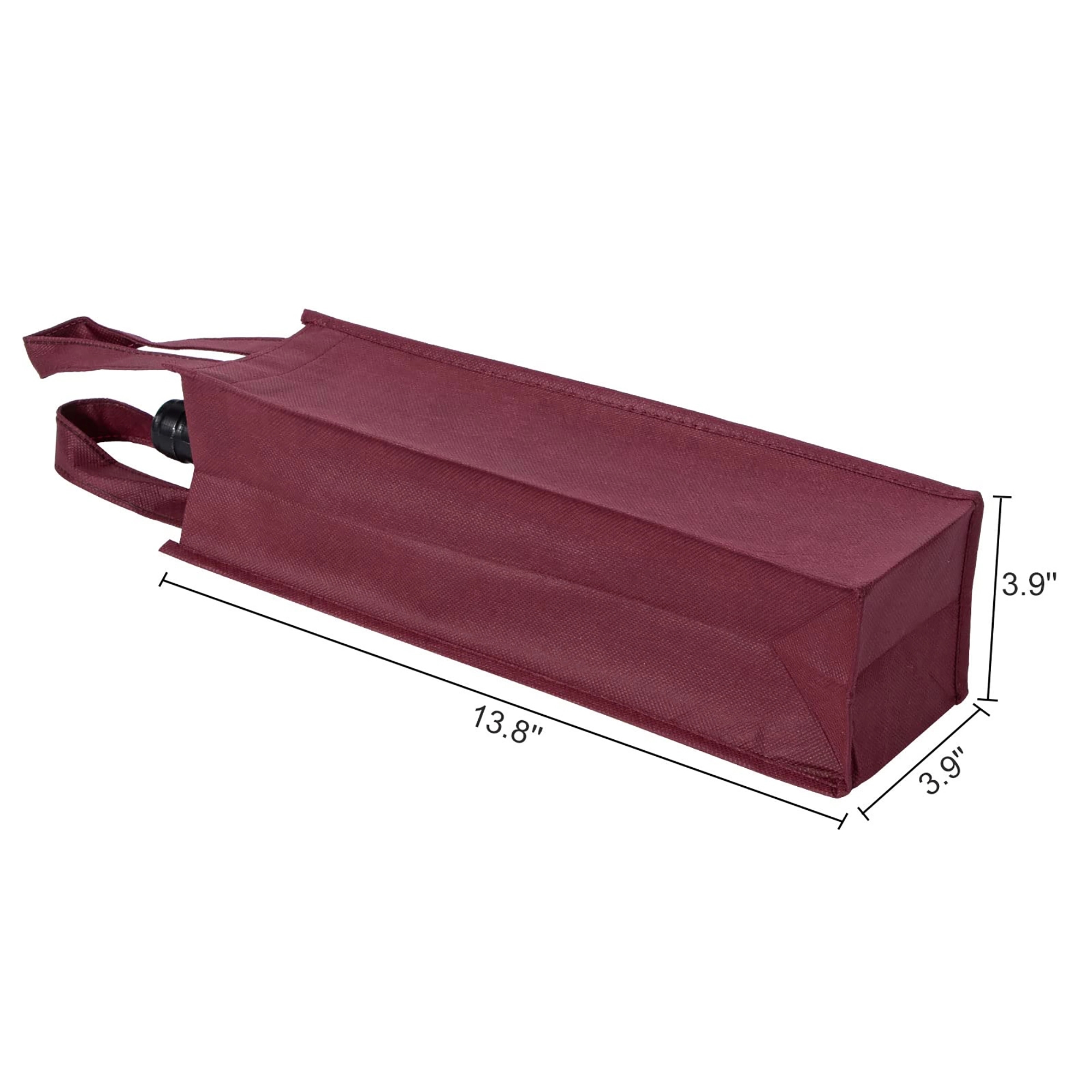 Non-Woven Wine Tote Bag Single Bottle 7