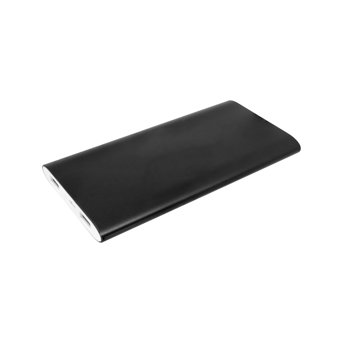 Black 8000mAh Power Bank & Wireless Anodized Aluminum Charger w/USB Cord 3