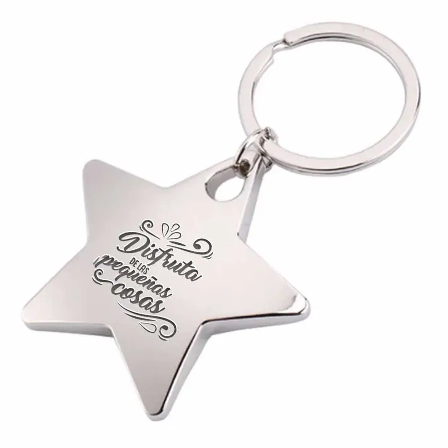 Dazzling Star Metal Keychain 5