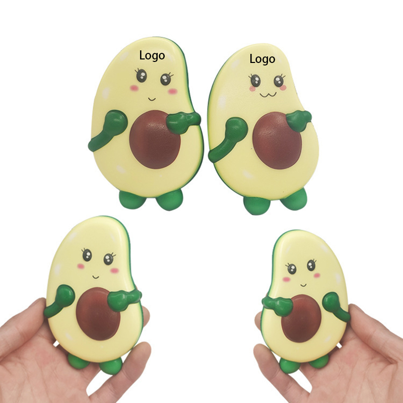 Squishy Avocado Squeeze Toy Stress Reliever 7
