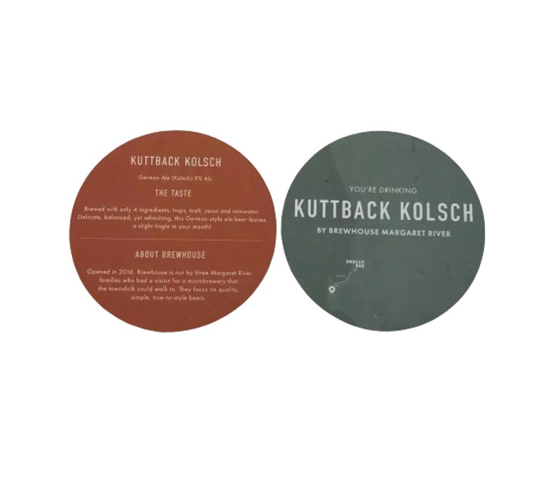 Absorbent Paper Coaster 6