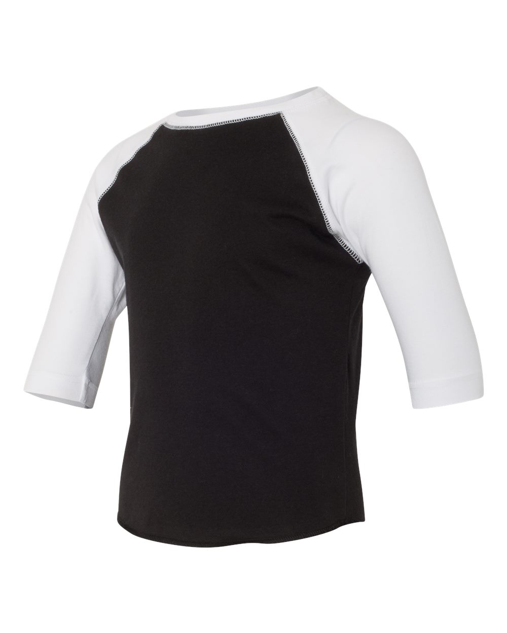 Toddler Baseball Fine Jersey Three-Quarter Sleeve Tee - 3330 74