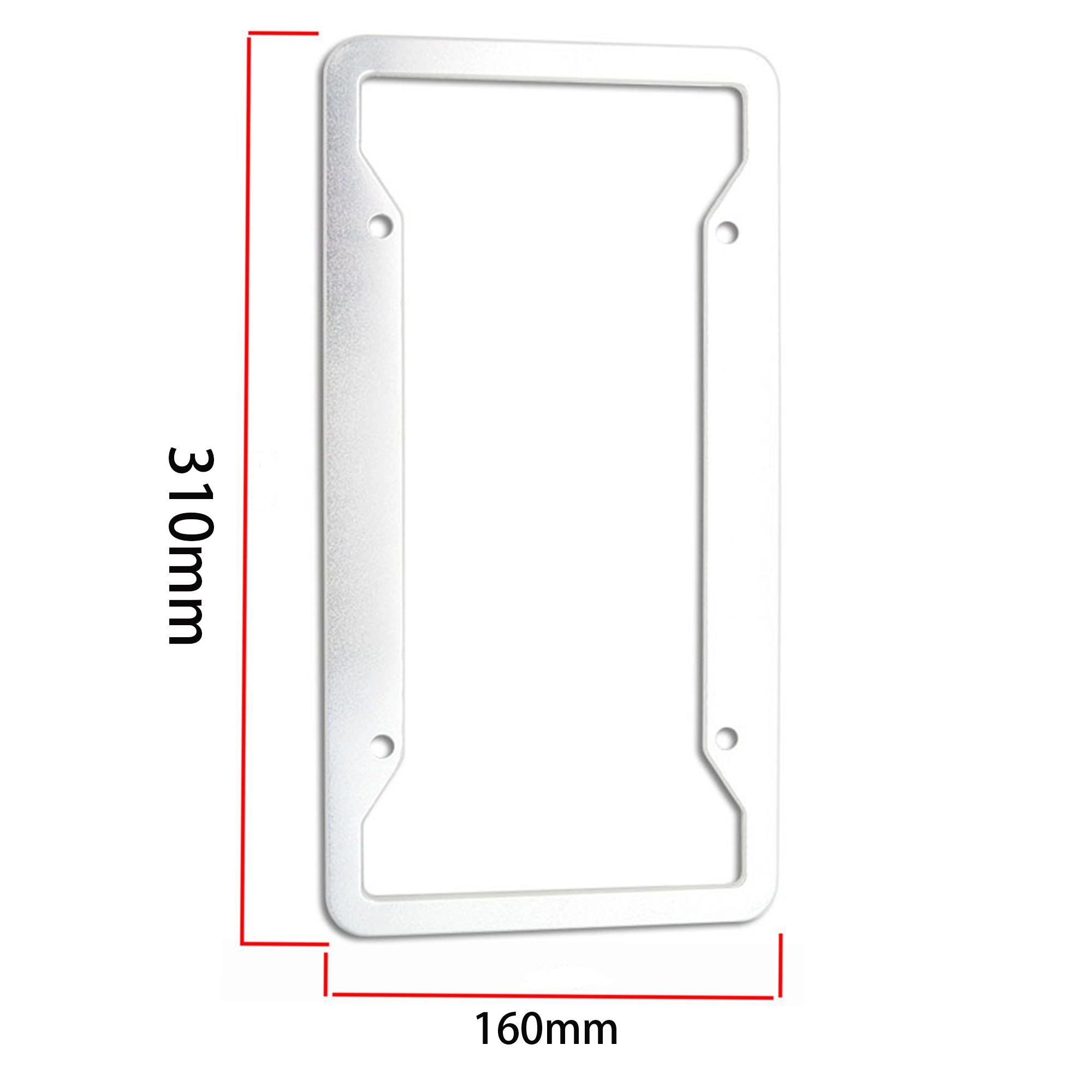 Stainless Steel License Plate Frame 4