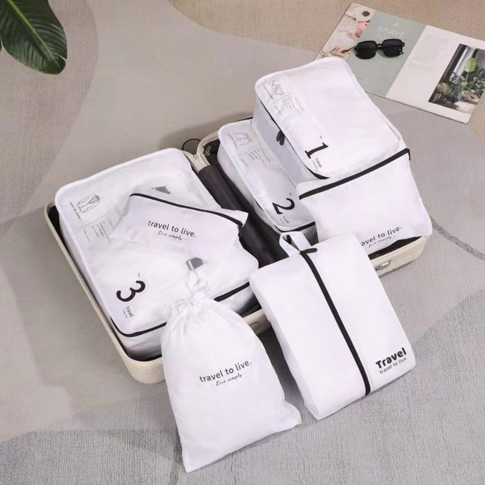Seven Piece Travel Organiser 3