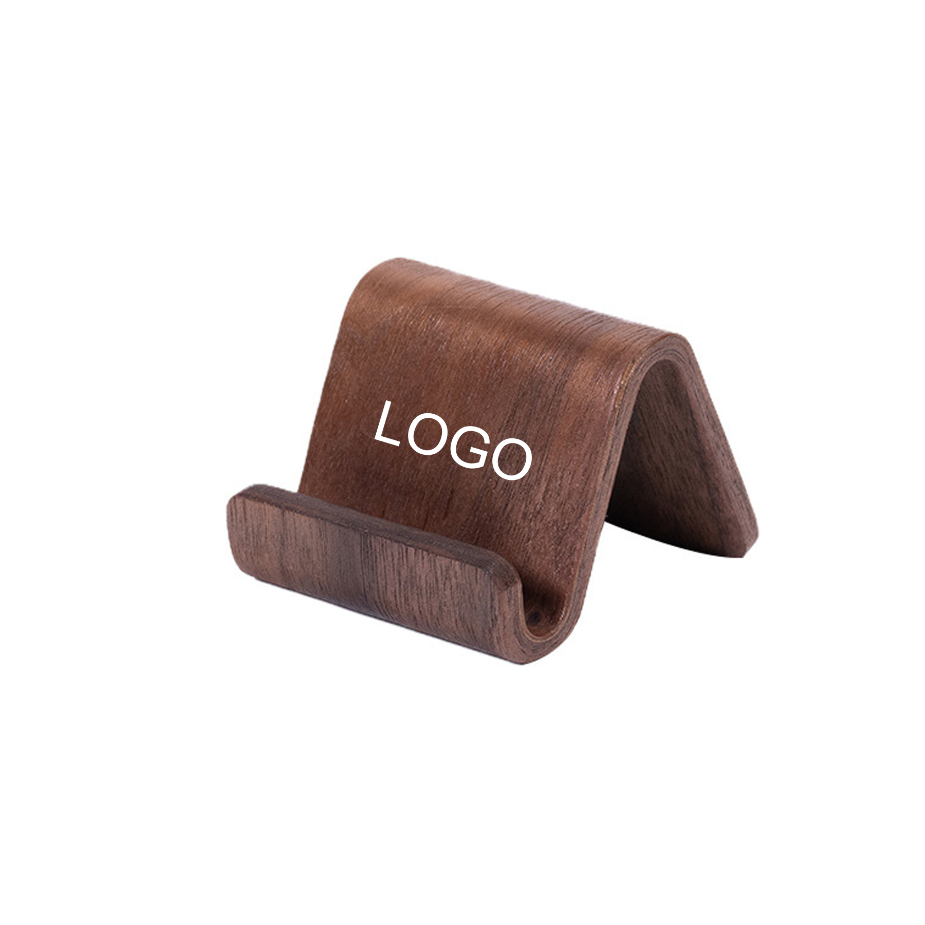 Black Walnut Phone Stand 2