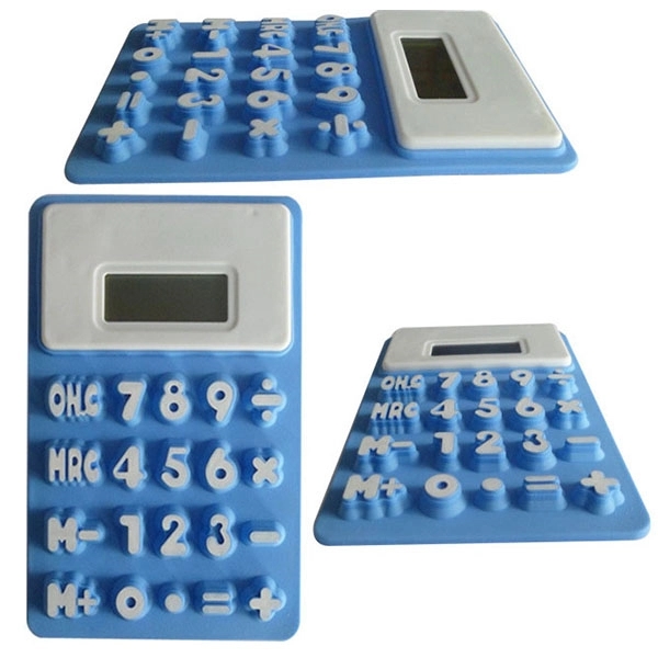 Foldable Silicone Calculator 3