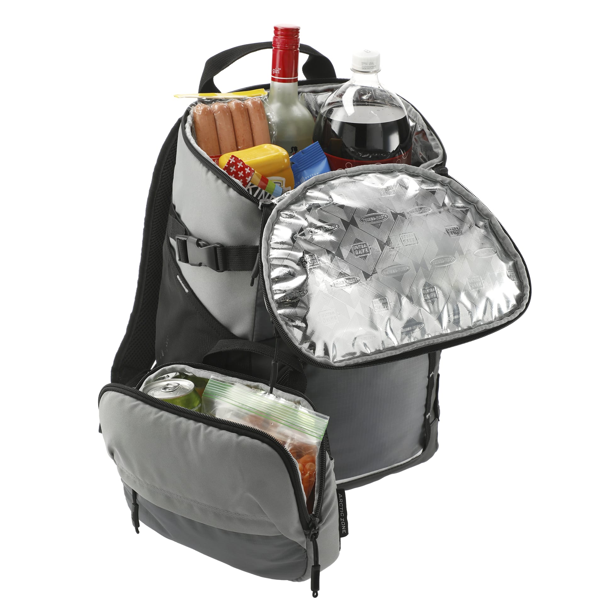 Arctic Zone® Repreve® Backpack Cooler with Sling 9