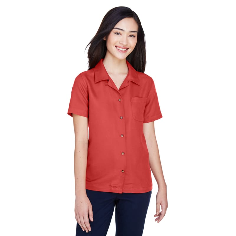 UltraClub Ladies' Cabana Breeze Camp Shirt 20