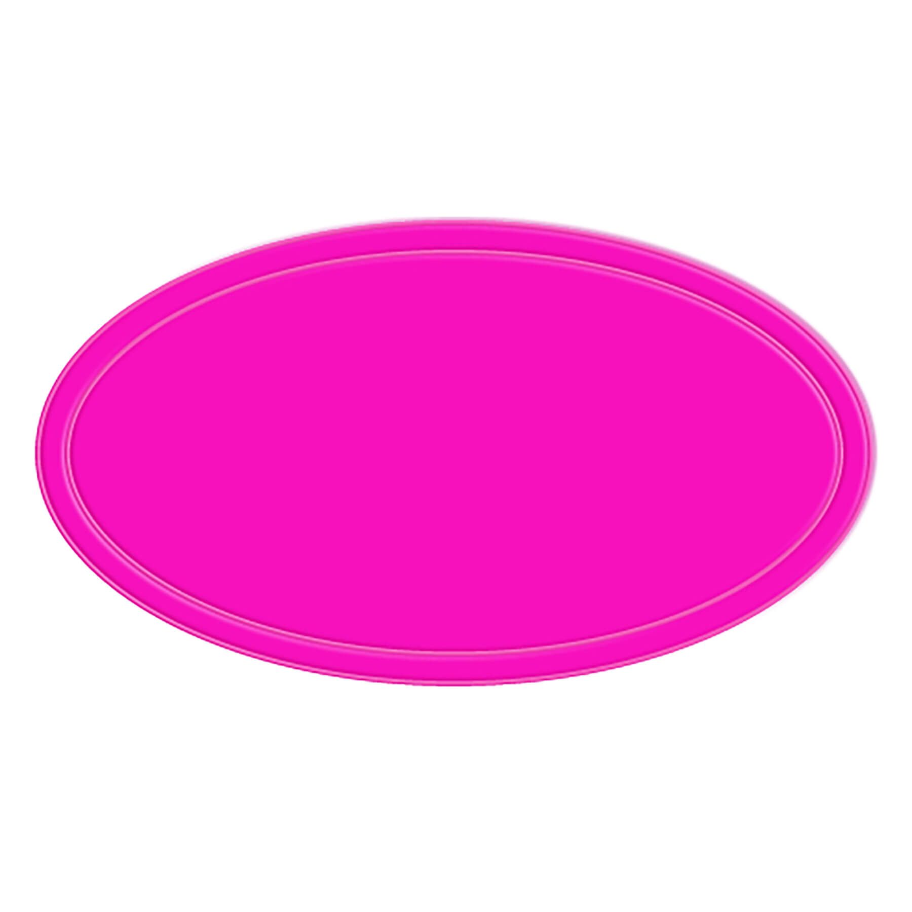 Reflective Oval Shape Sticker 9