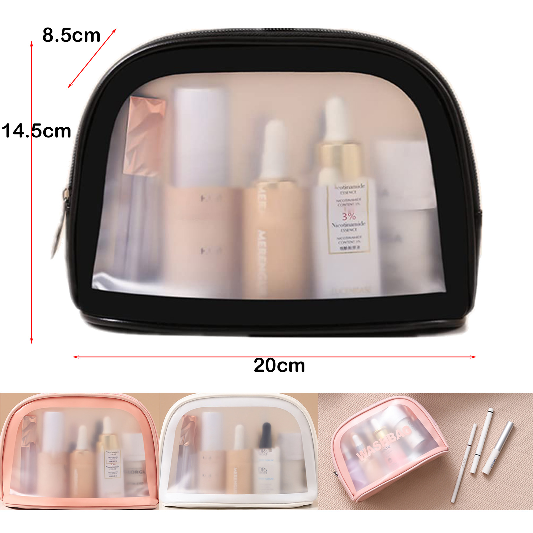 PVC Clear Cosmetic Bag 2