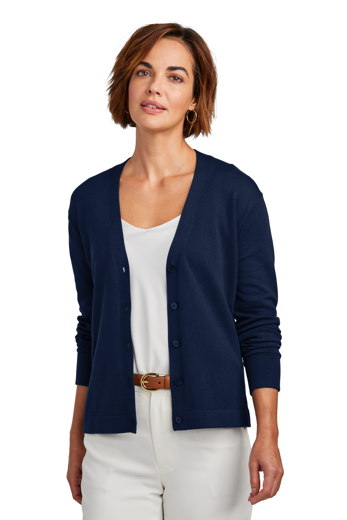 Brooks Brothers Women's Cotton Stretch Cardigan Sweater BB18405 11