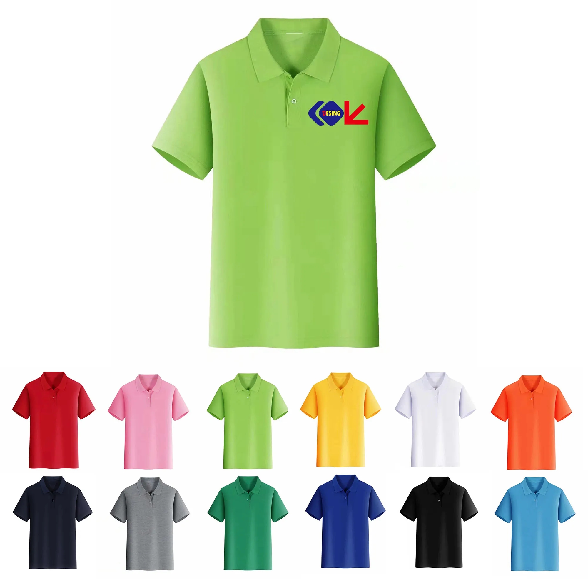 Premium Fitted Golf Suit Polo Shirt 4