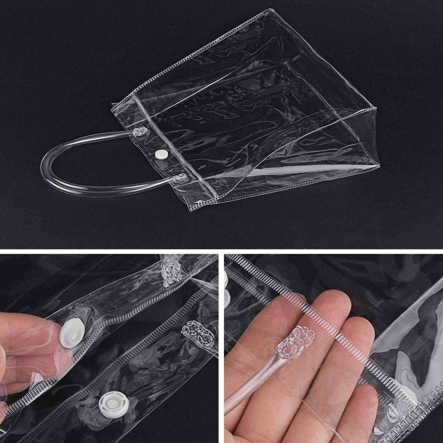 Custom Clear Transparent Gift Bag 5