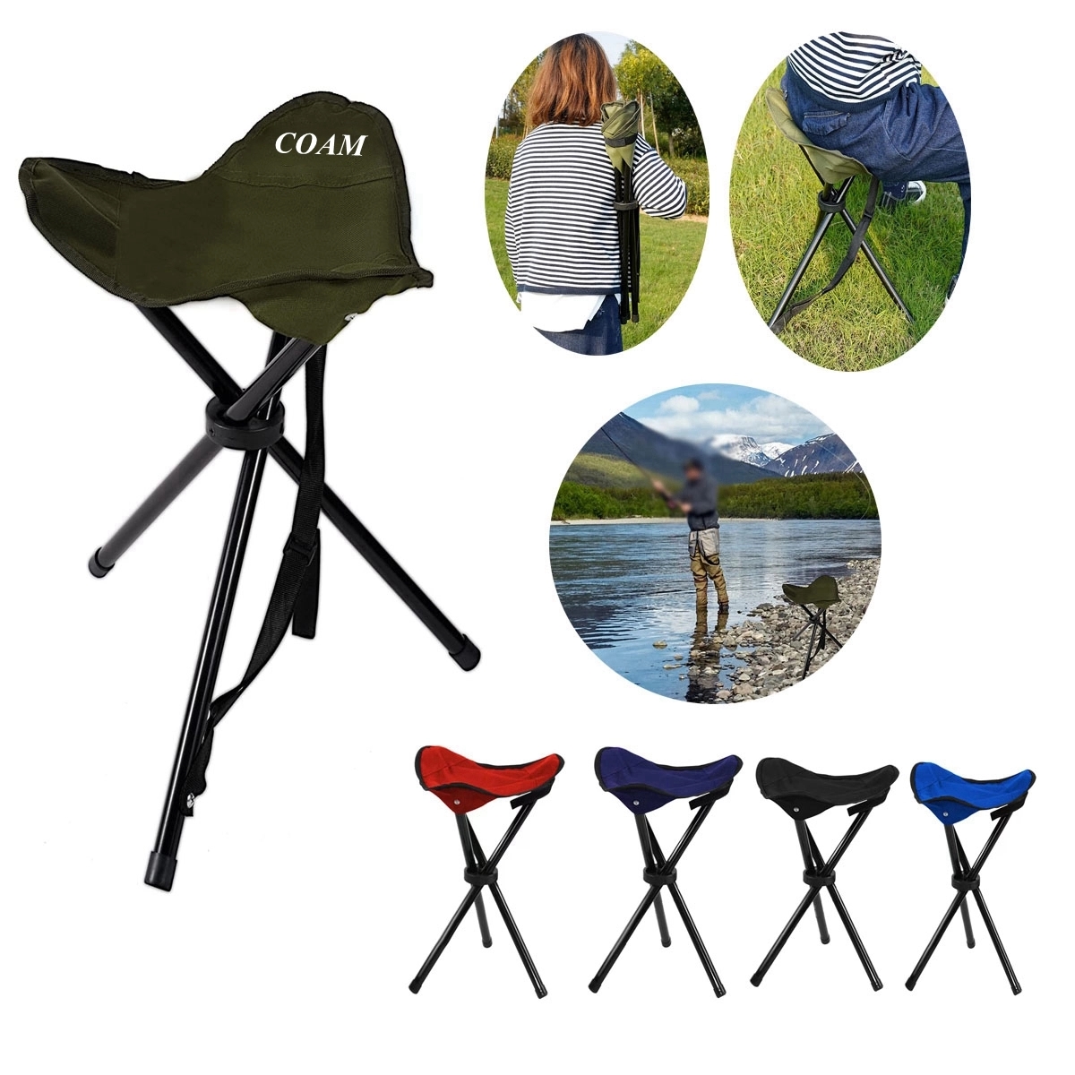 Mountaineering Tri-Leg Stool 7