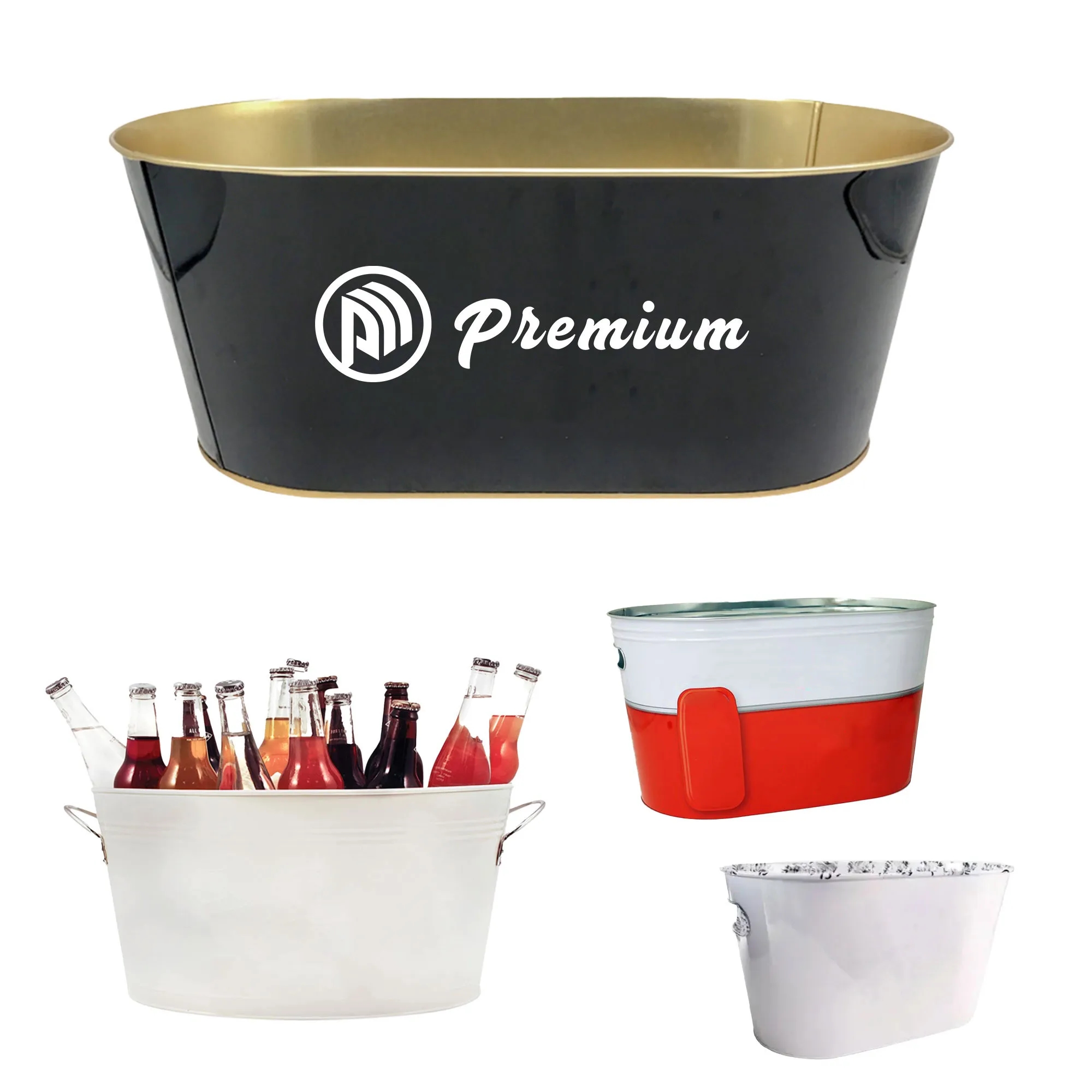 Custiomized Oval Ice Bucket
