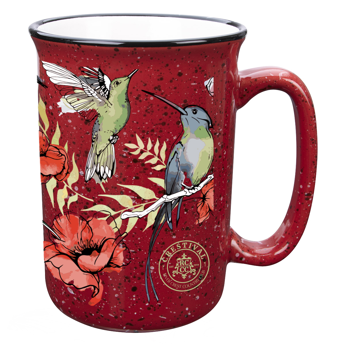 12 Oz. Full Color Tall Campfire Mug 26
