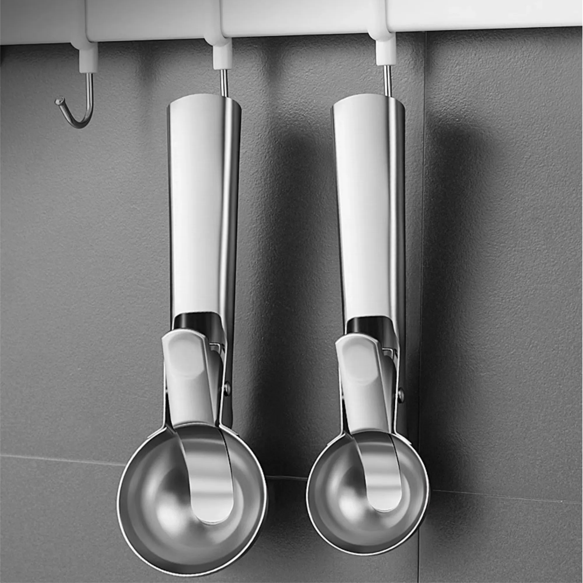 Ice Cream Scoop Spoon Stainless Steel 2
