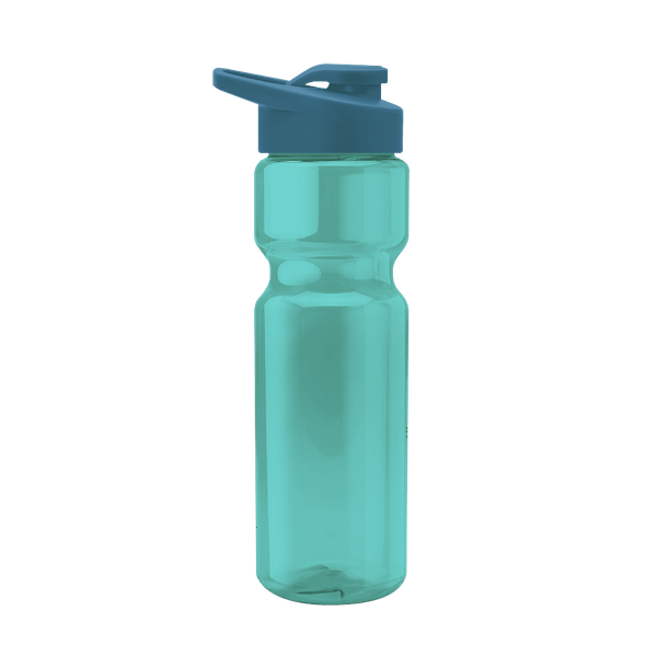 Blazer 28oz Transparent Bike Bottle w/Drink-thru Lid 1718