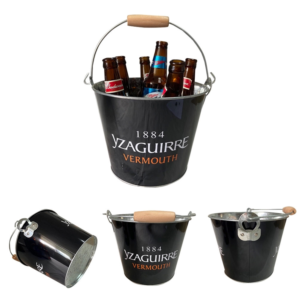 5 Qt Galvanized Ice bucket 2