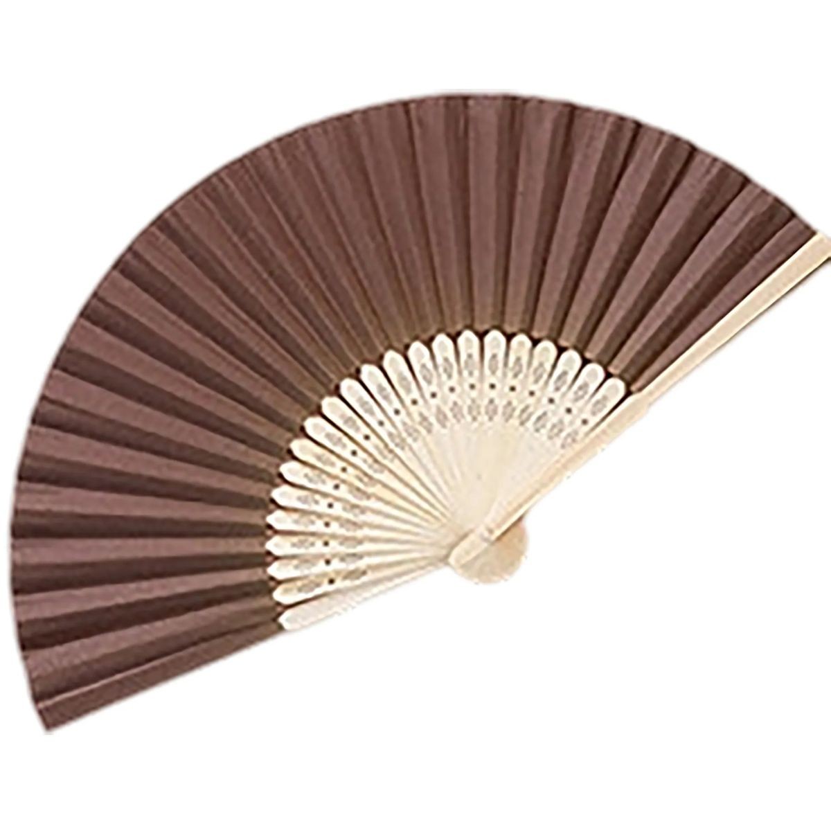 14.96 Inch Paper Fan with Bamboo Frame Lightweight Design 18
