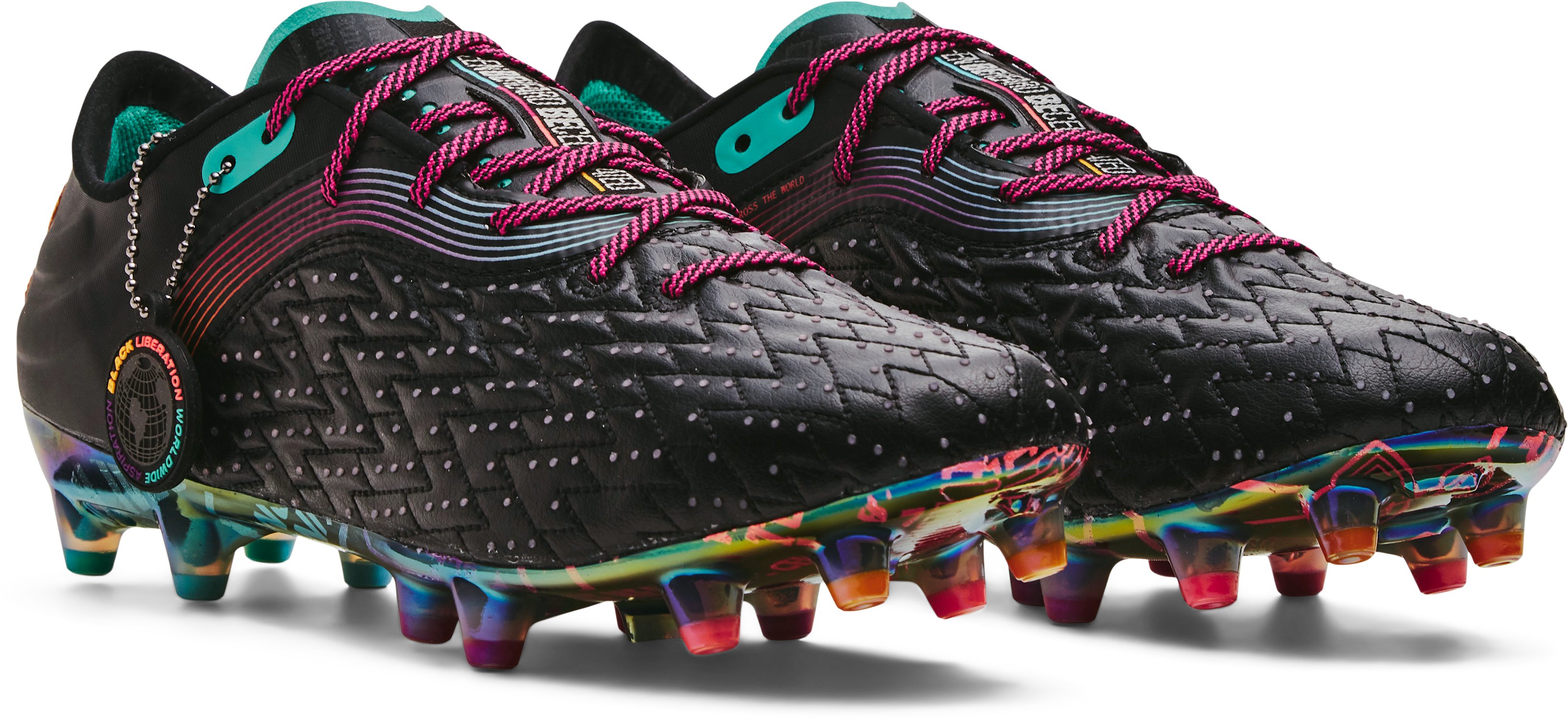 Unisex UA Clone Magnetico Pro 2.0 FG Black History Month Soccer Cleats  2