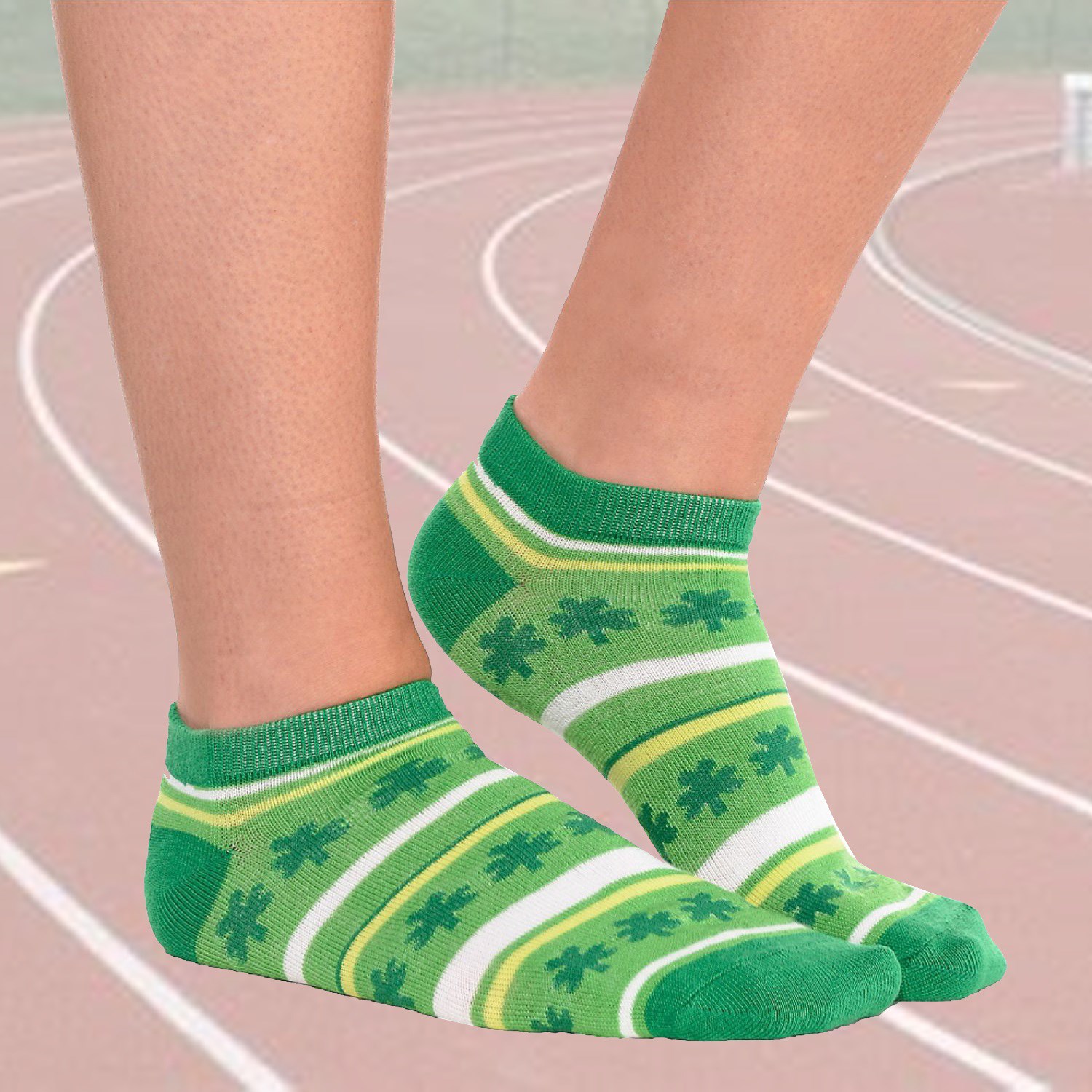 Low cut running socks w/ bottom cushion for comfortwear, 144 needles 2
