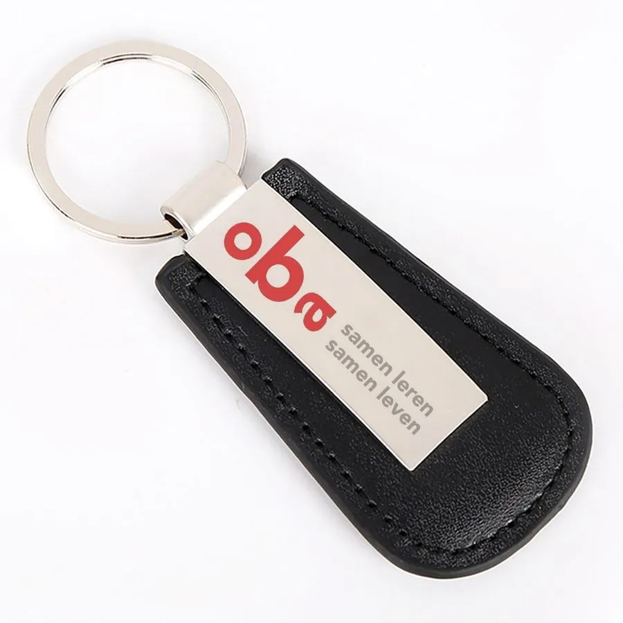 Superior Metal & Leather Keychain 2