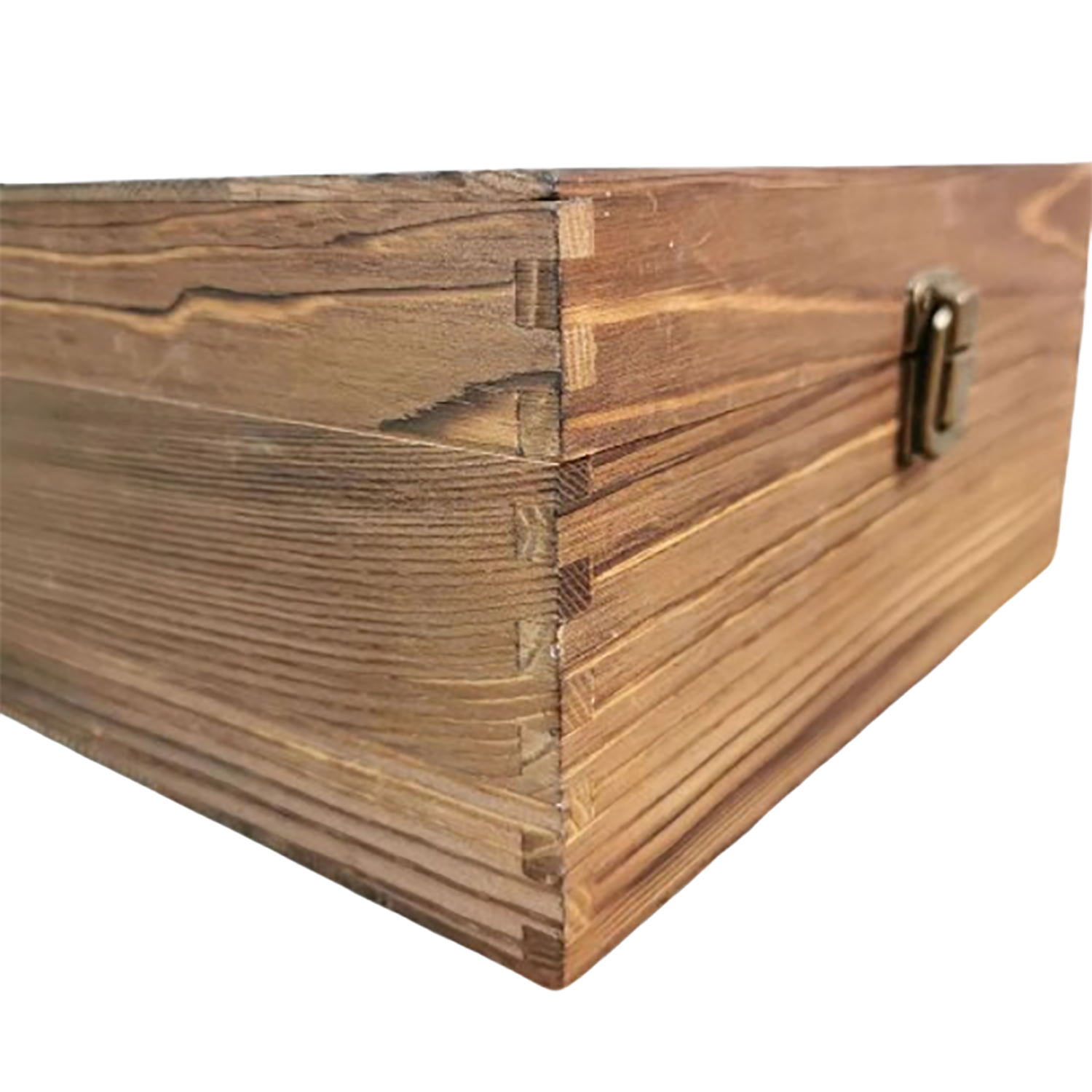 Handcrafted Genuine Wood Keepsake Chest Gift Box 7