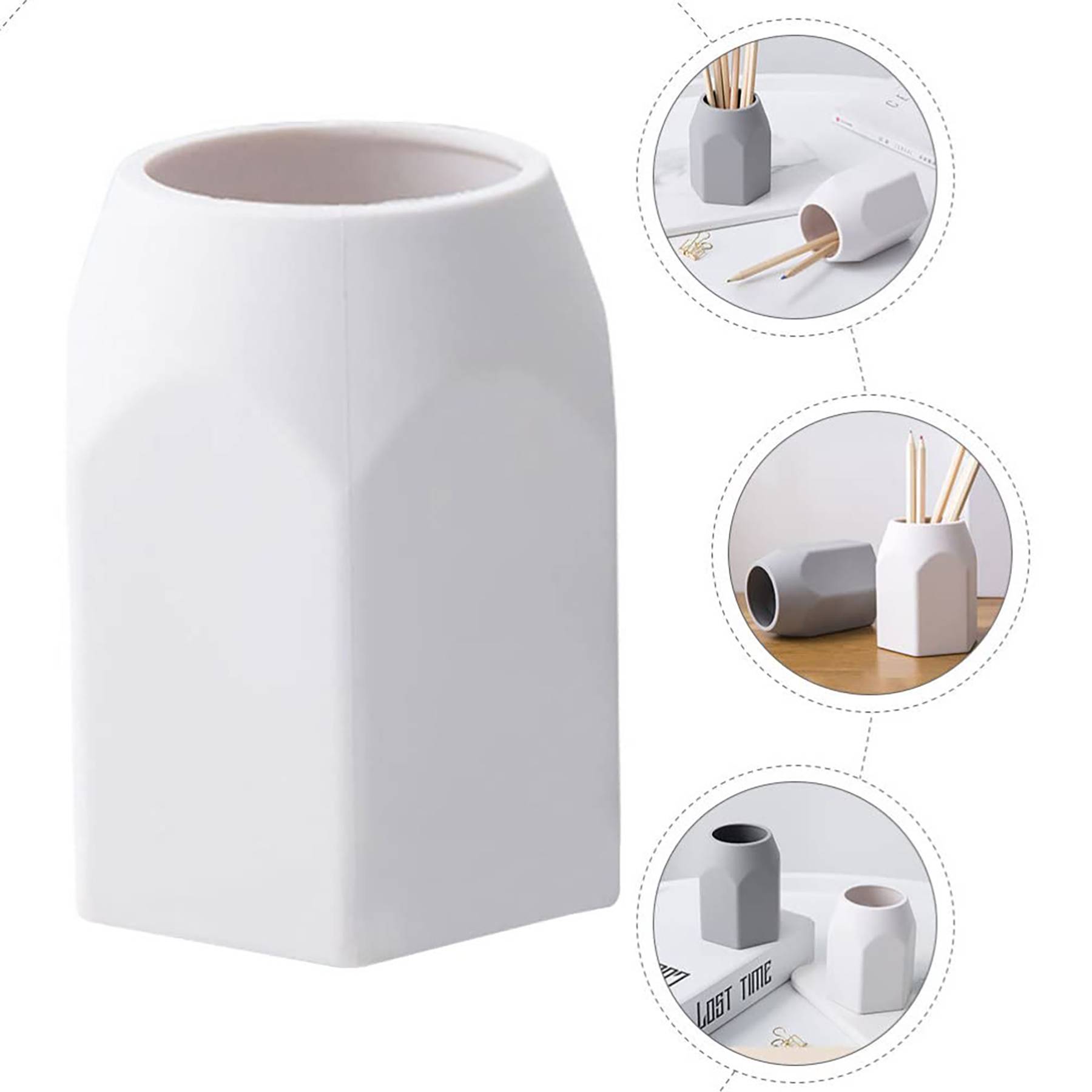 Study Stationery Organizer Pen Holder 5