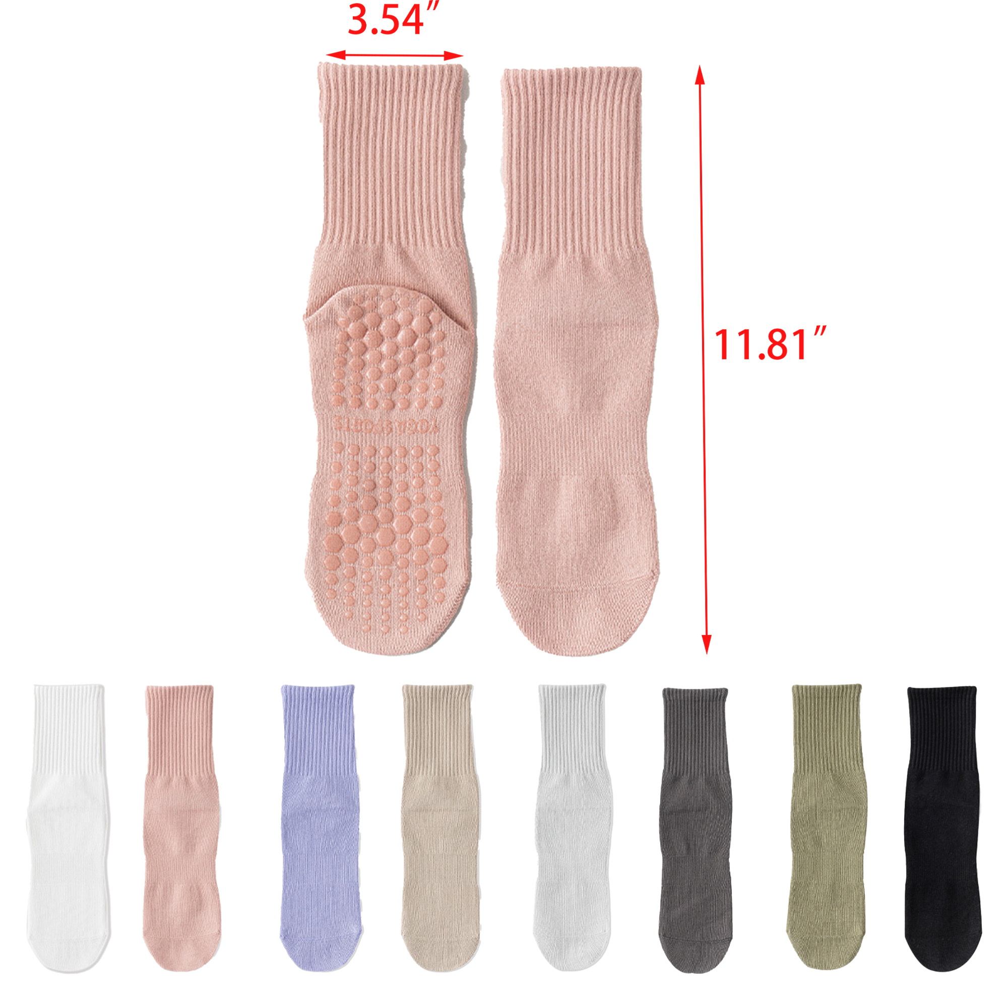 Non Skid Yoga Pilates Sock 3
