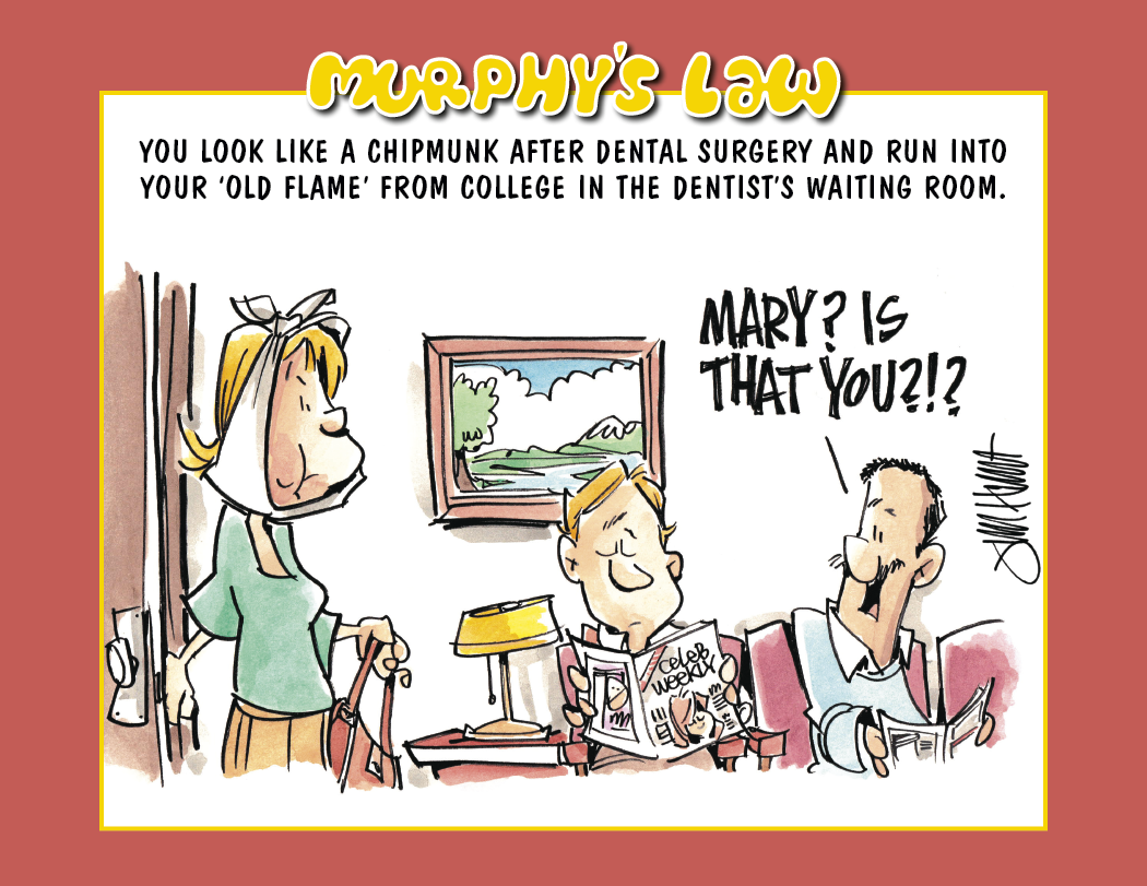 HotLine® Products Murphy's Law Appointment Calendar - Stapled 54