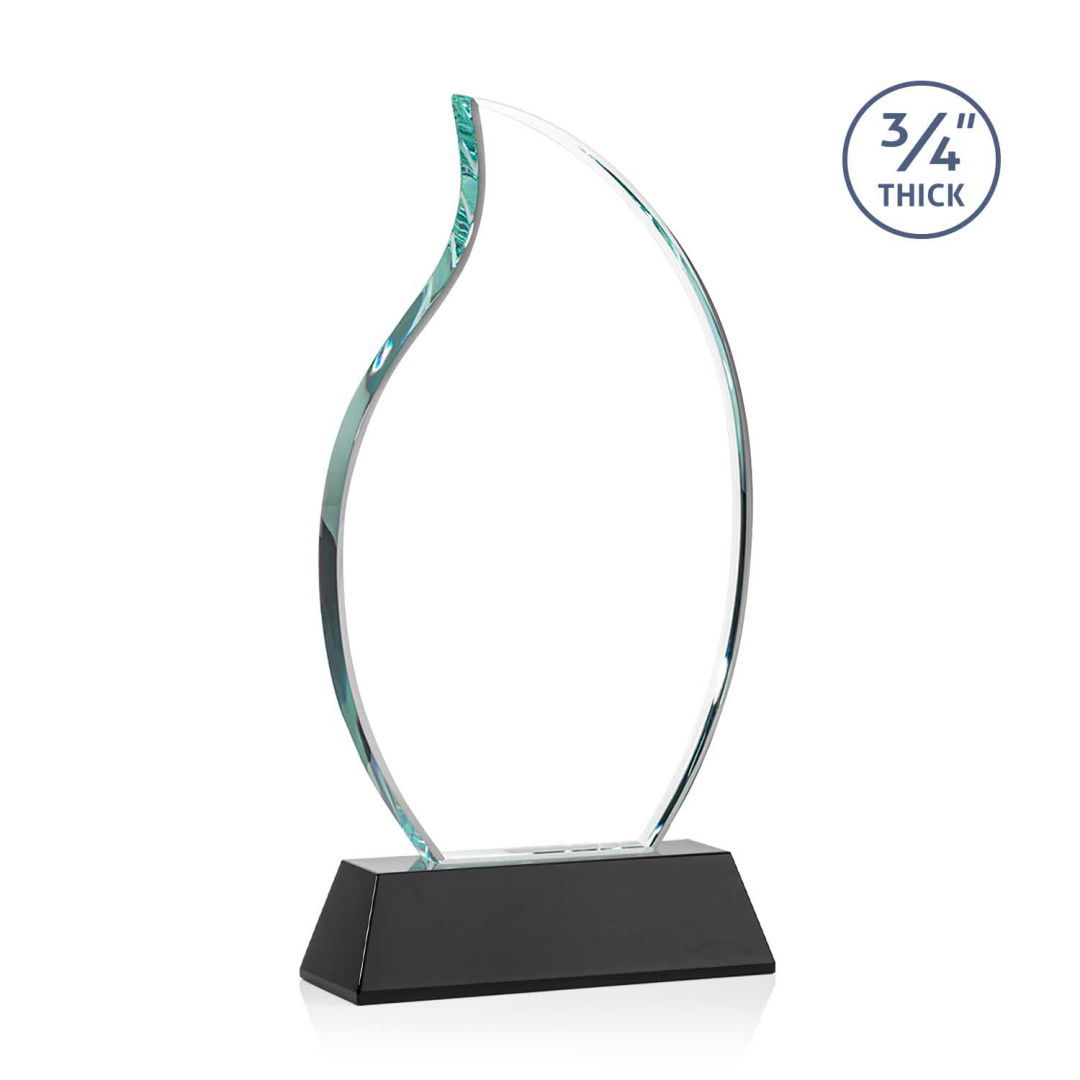 Croydon Flame Award on Newhaven Base - Black 3