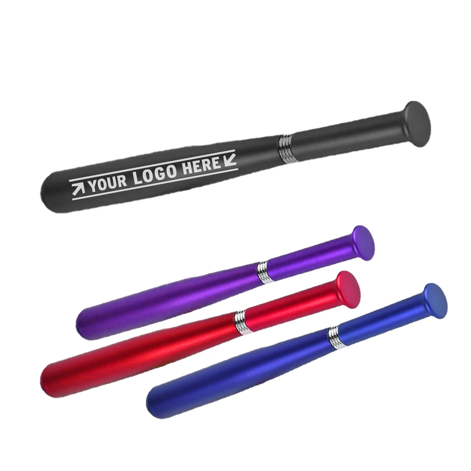 Metallic Baseball Bat Pen 4
