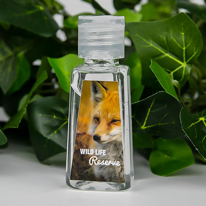 1oz Custom Hand Sanitizer Triangle Bottles 14