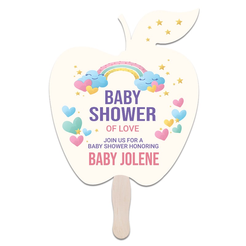 Apple Hand Fans 3