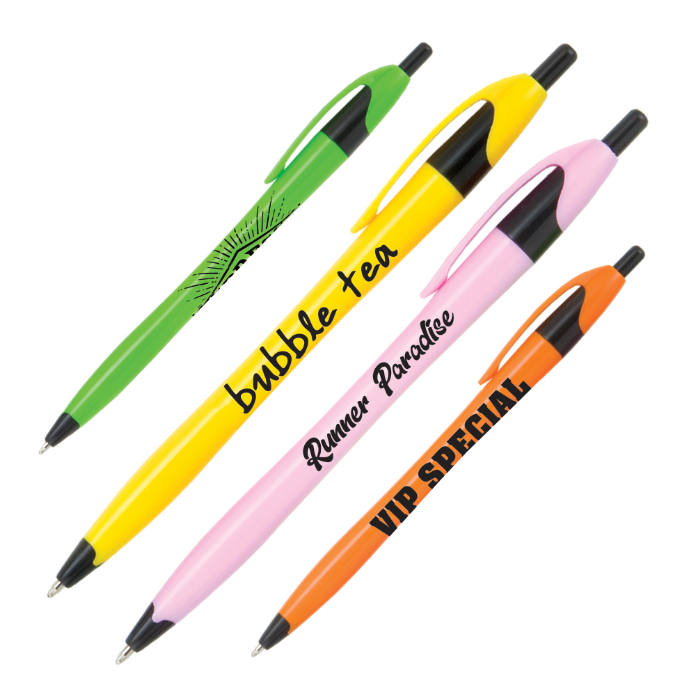 Cirrus Brights Plastic Pen (1 Color Imprint) 2