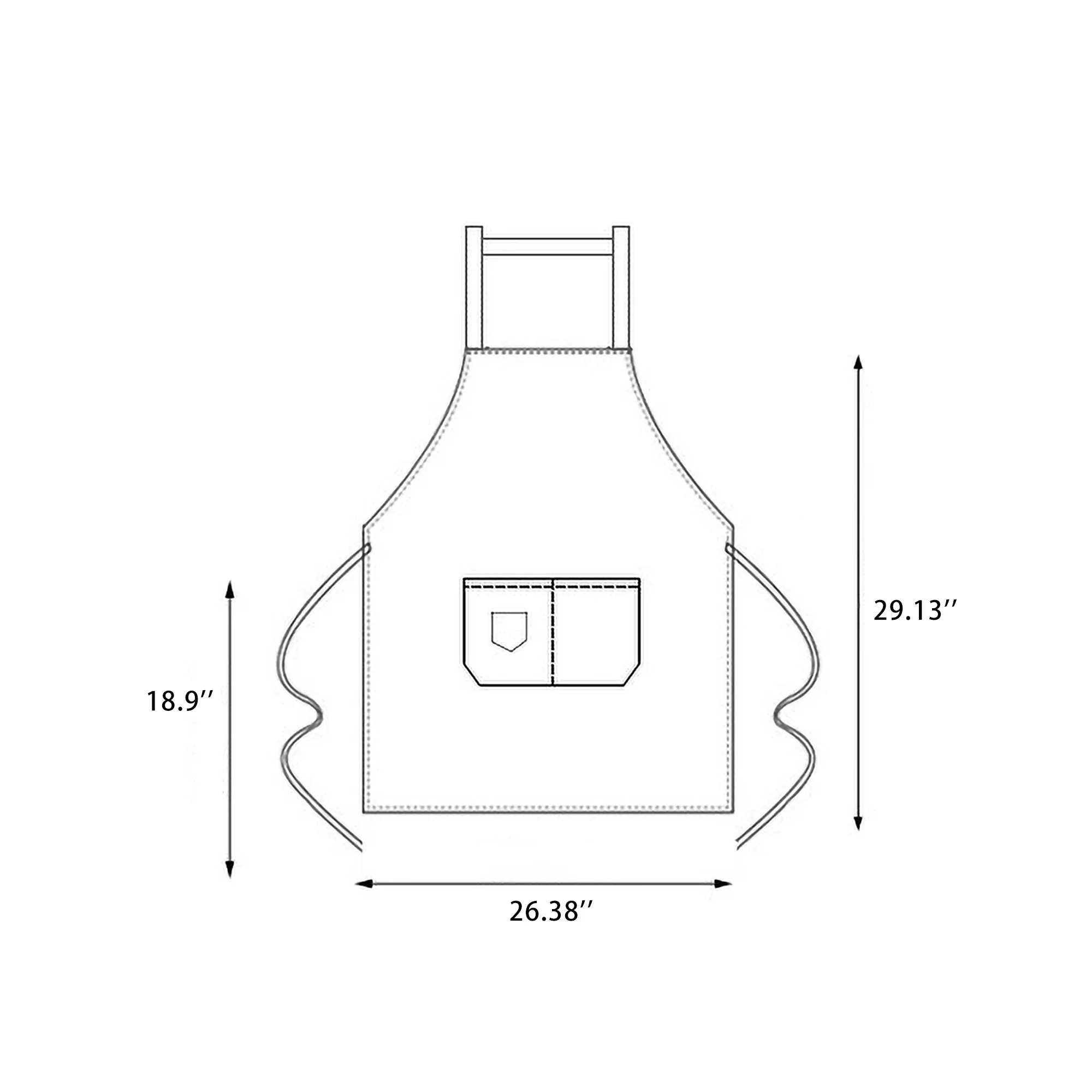 Multipurpose Apron Universal Size Chef Kitchen 5