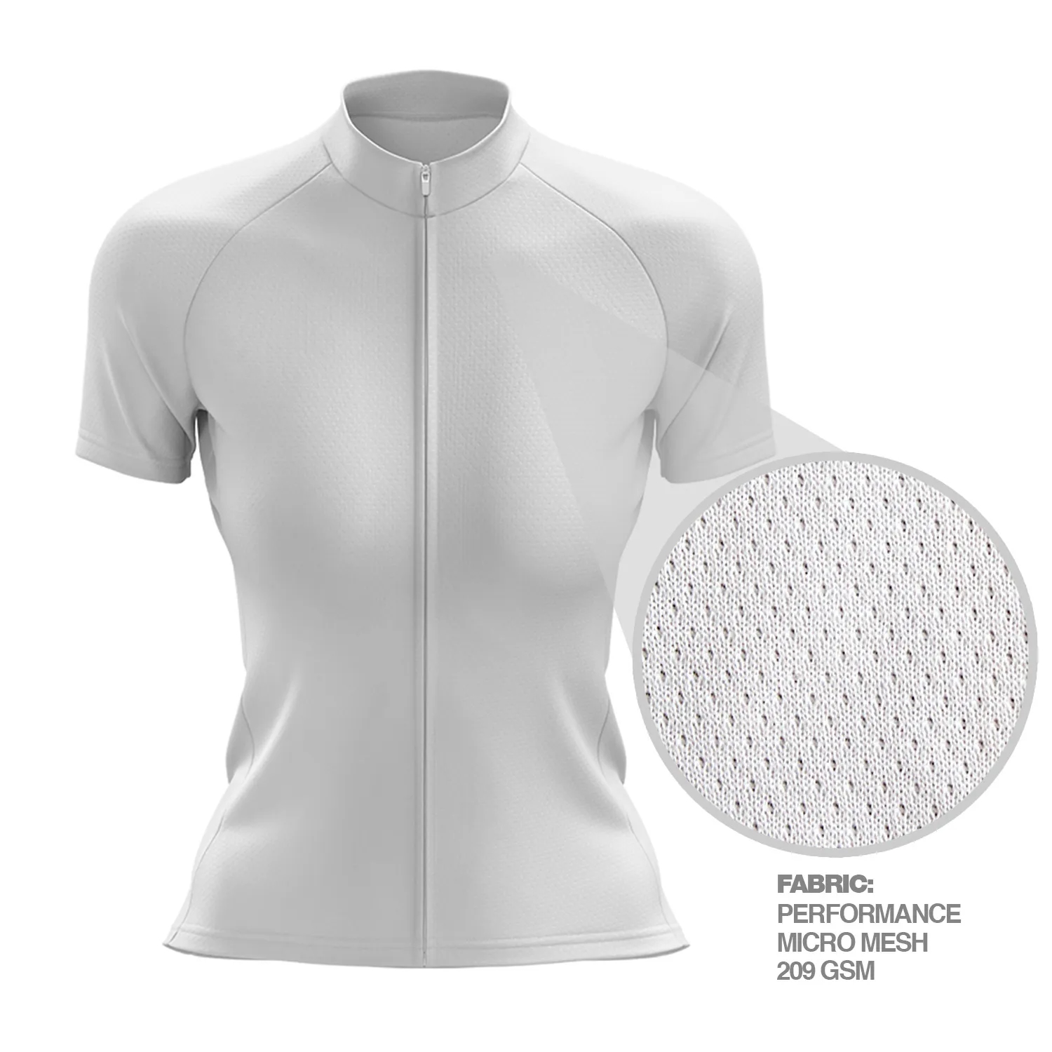 Women's Full Zip Short Sleeve Cycling Jersey 3