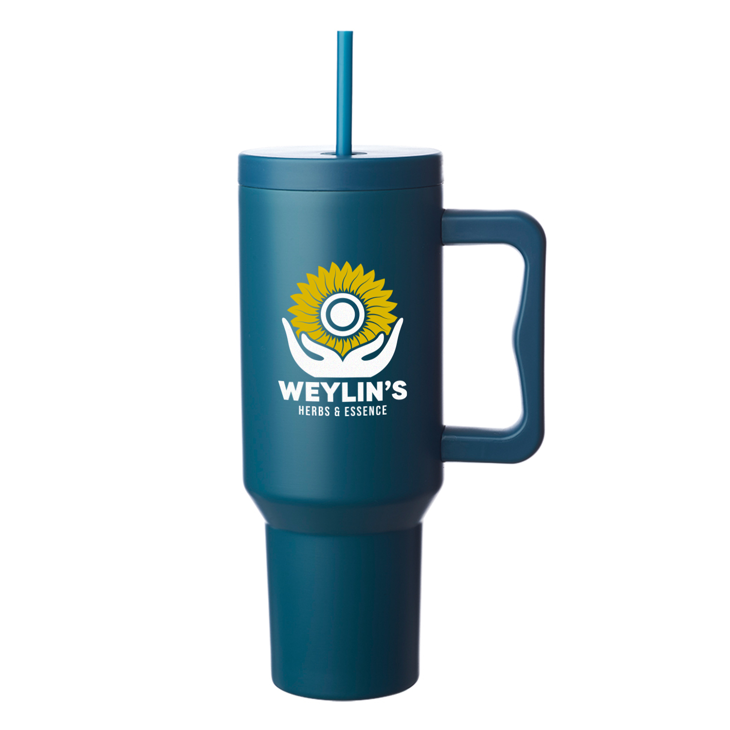 40 oz. Marsh Travel Mug (2 Color Imprint) 2