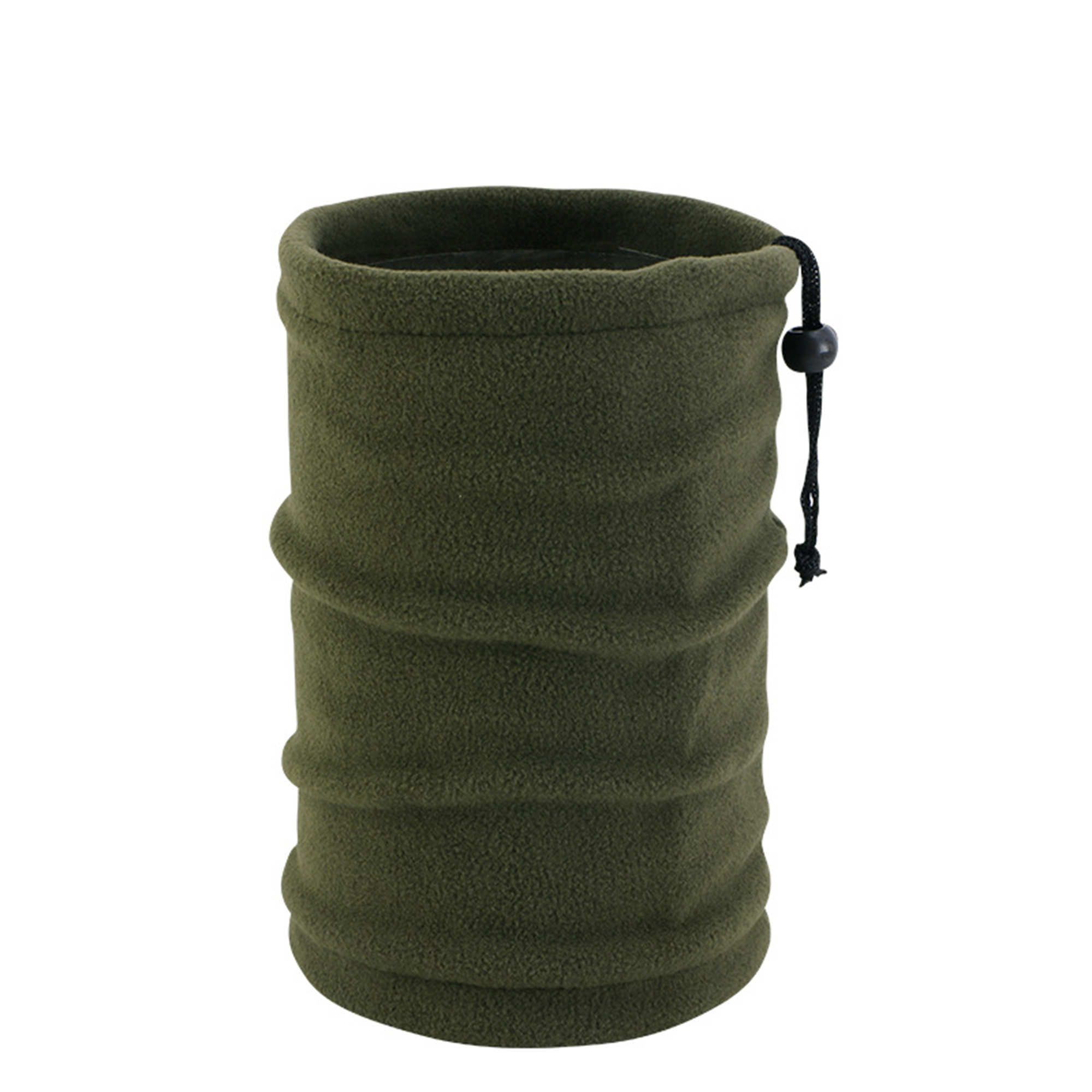 Polar Fleece Drawstring Neck Gaiter 11.81" x 9.84" 8