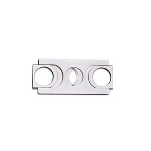 Compact Cigar Cutter With Black Ring And Double Sharp Blades 3