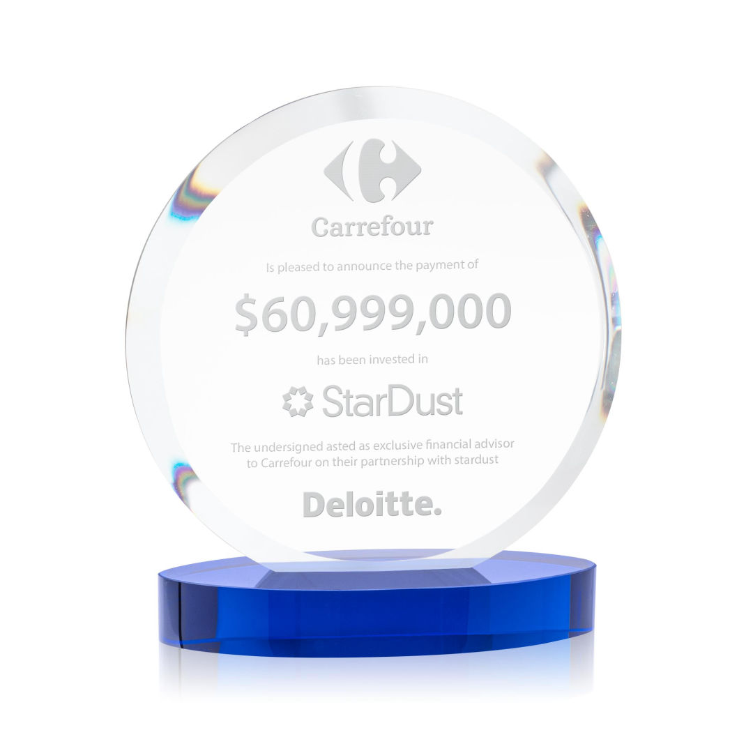 Matlow Circle Award - Blue 2